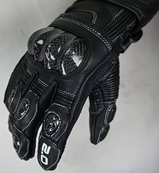 BERIK ブラックレザーグローブ プロテクター付き L G-10723-BK G-10723-BK BLACK BERIK RACINGGLOVE